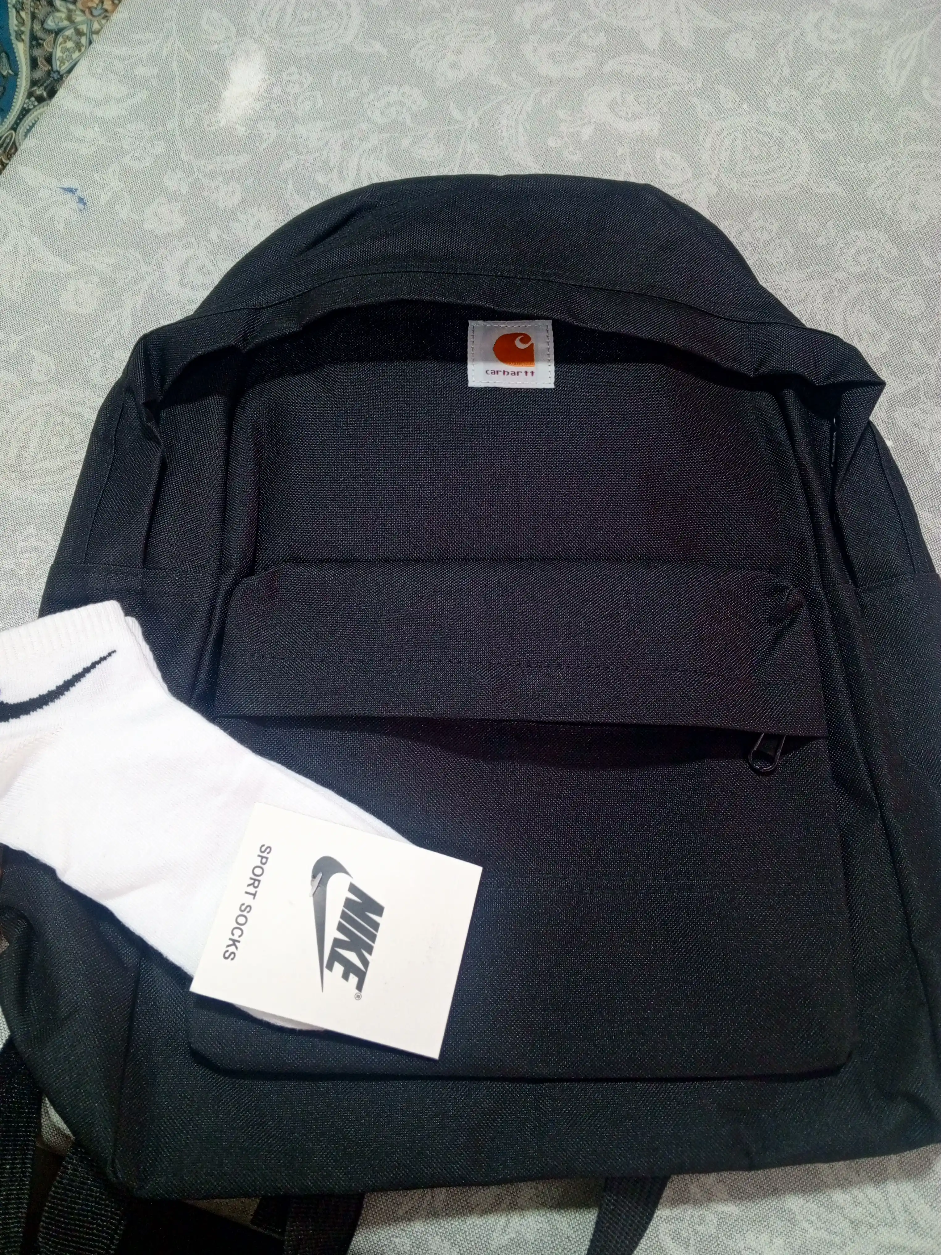 Carhartt WIP portfeli, suv o'tkazmaydigan, maktab, kundalik, 20 litr
