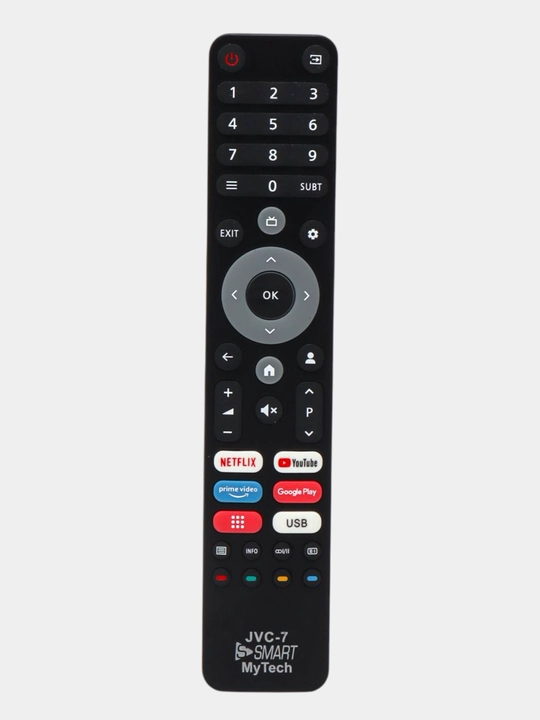 Пульт для телевизора JVC-7, SSmart, My tech, Shivaki пульт длинный