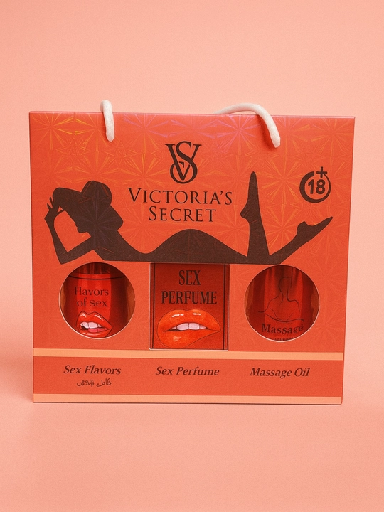 Ayollar uchun Victoria’s Secret Romantik Nabori – Perfume & Oil Set (3 ta) - 