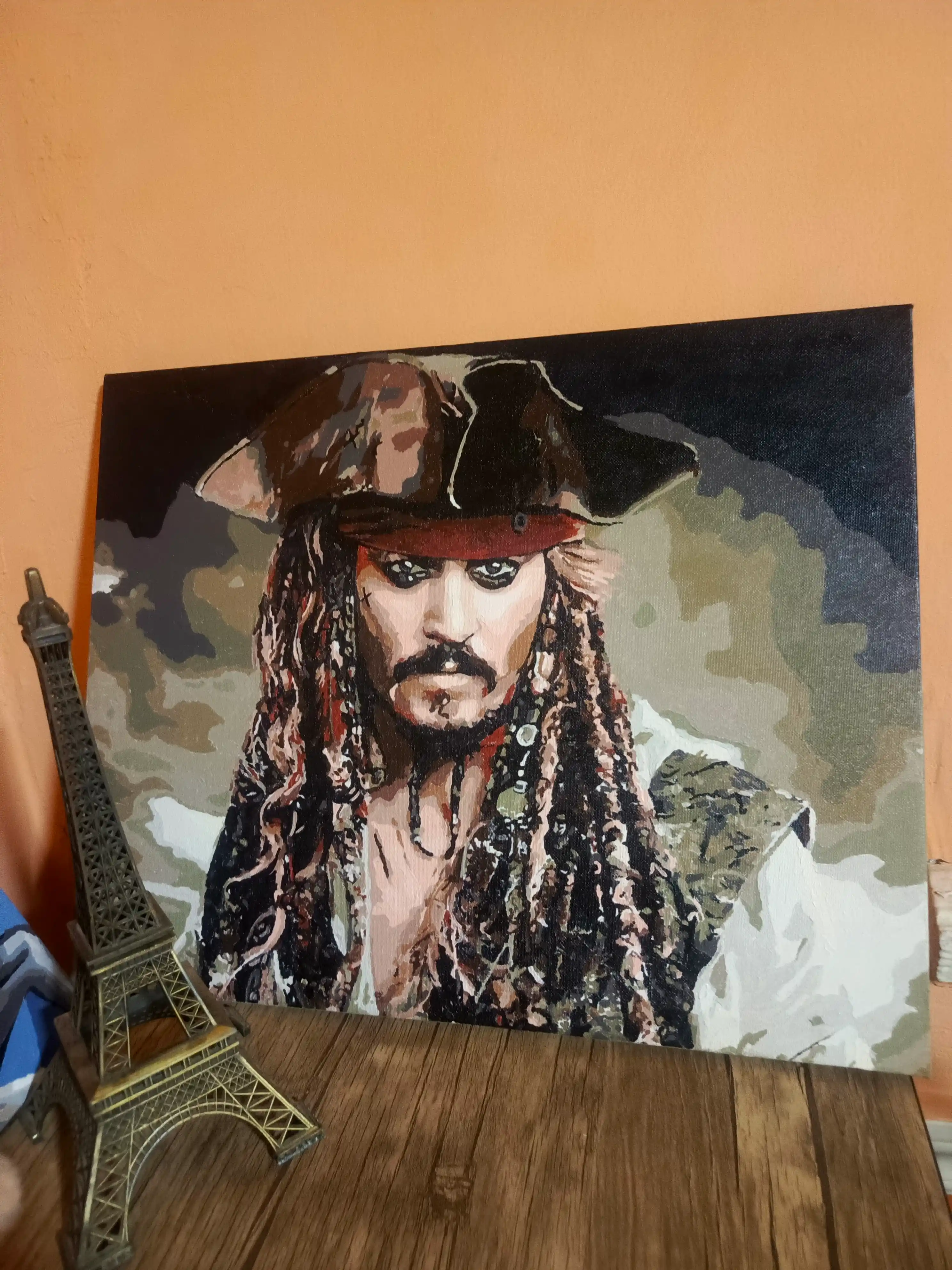 Raqamlar bo'yicha rasm Skystore "Odamlar", asosli ramkaga tortilgan, 40 * 50 sm