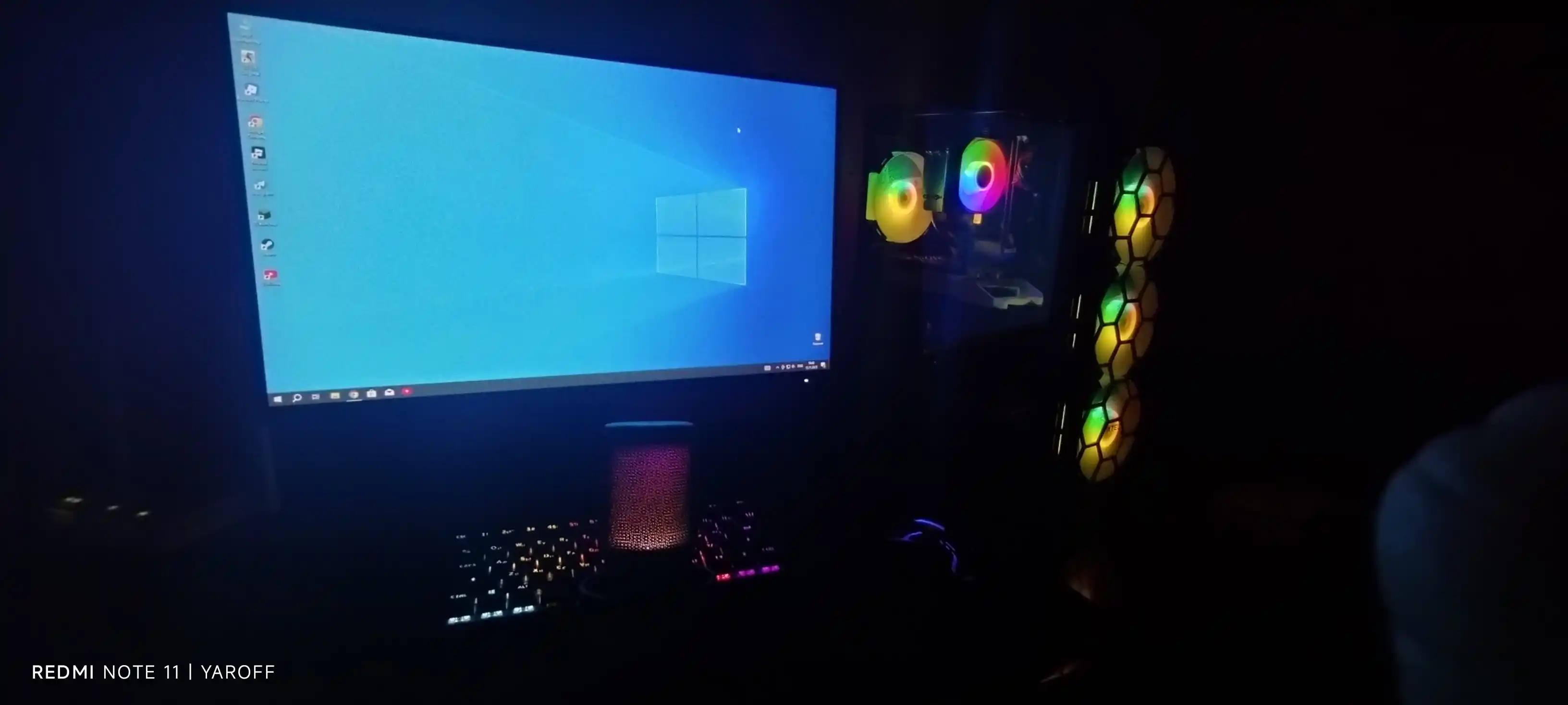 O'yin kompyuteri. Core i7, 16 GB operativ xotira, 512 GB SSD, AMD RADEON RX 580 8 GB