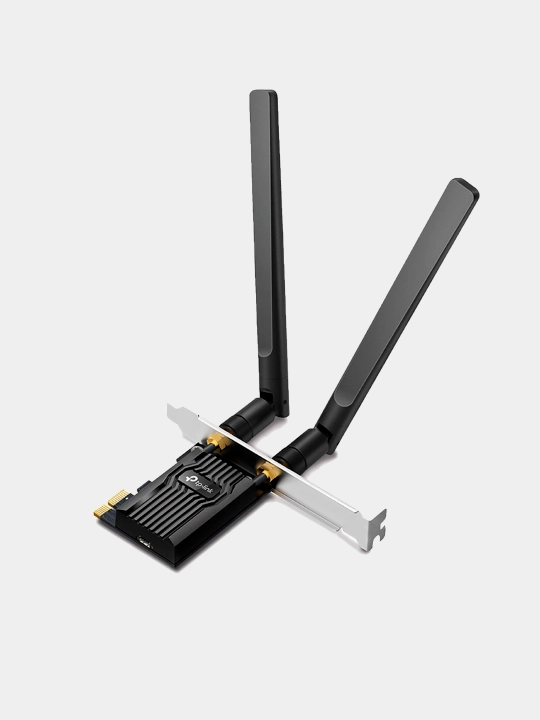 TP-Link Archer TX20E – Wi-Fi6 AX1800 PCI-E адаптер, 2 внешние антенны, Bluetooth 5.3