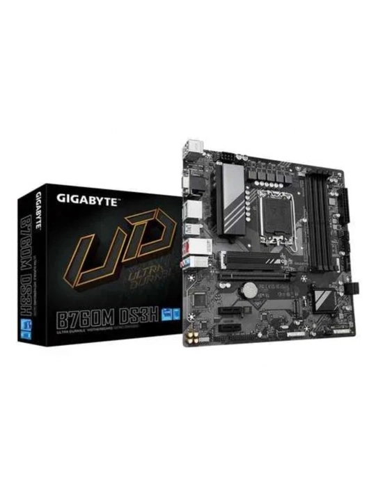 GIGABYTE B760M DS3H DDR5 материнская плата - 