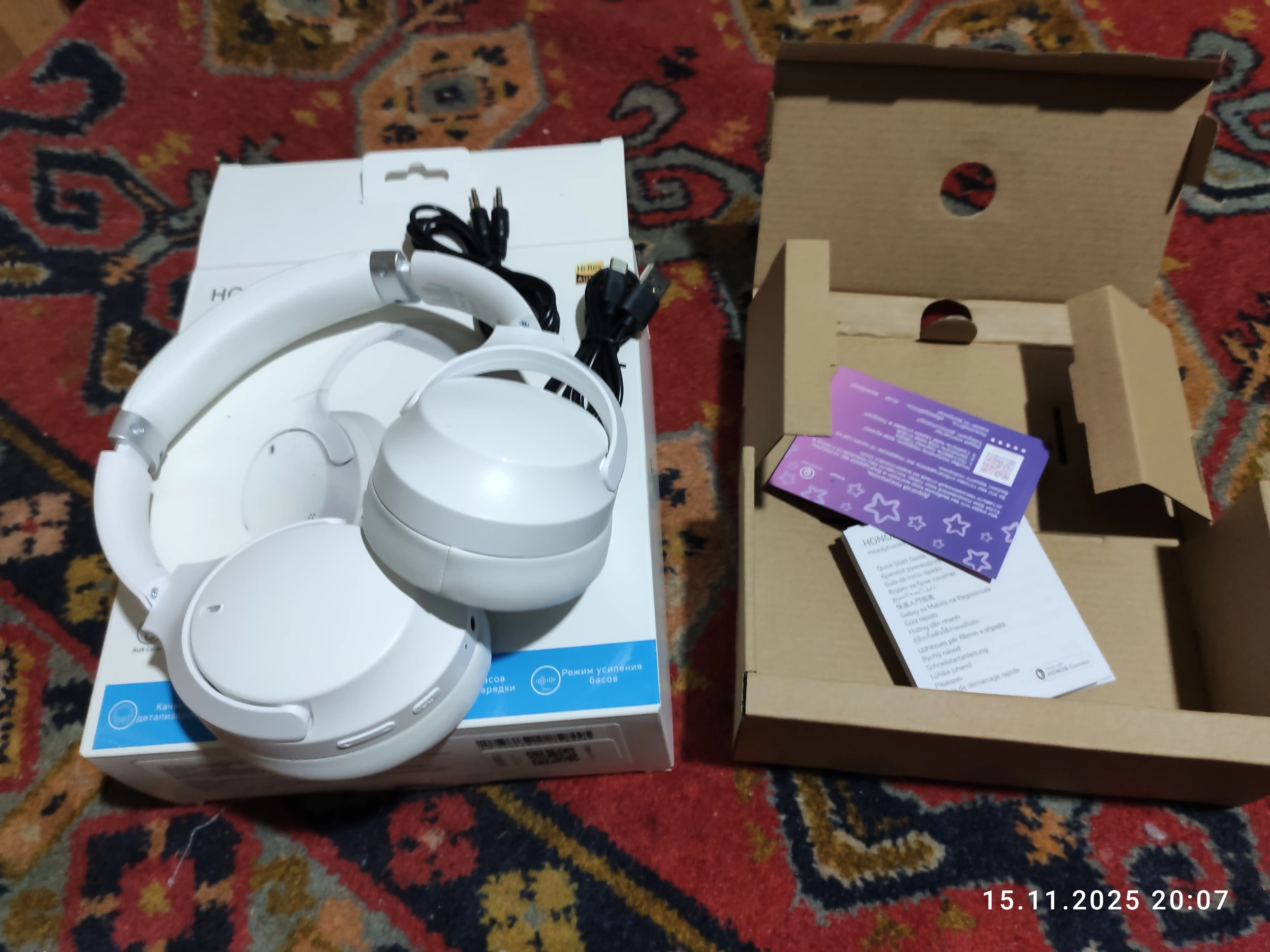 Katta simsiz quloqchinlar Honor Choice Headphones/Lite/Pro, kompyuter uchun, o‘yin uchun