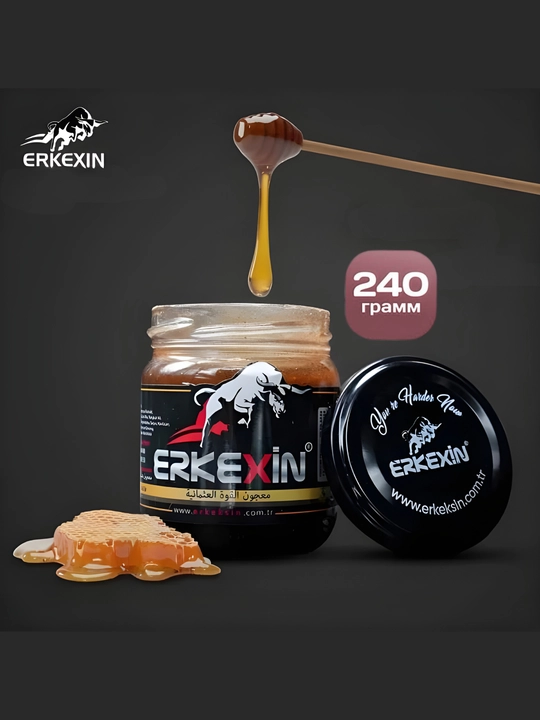 Asal Erkak salomatligini uchun epimediumli pasta Themra Epimedyumlu macun Q7 macun