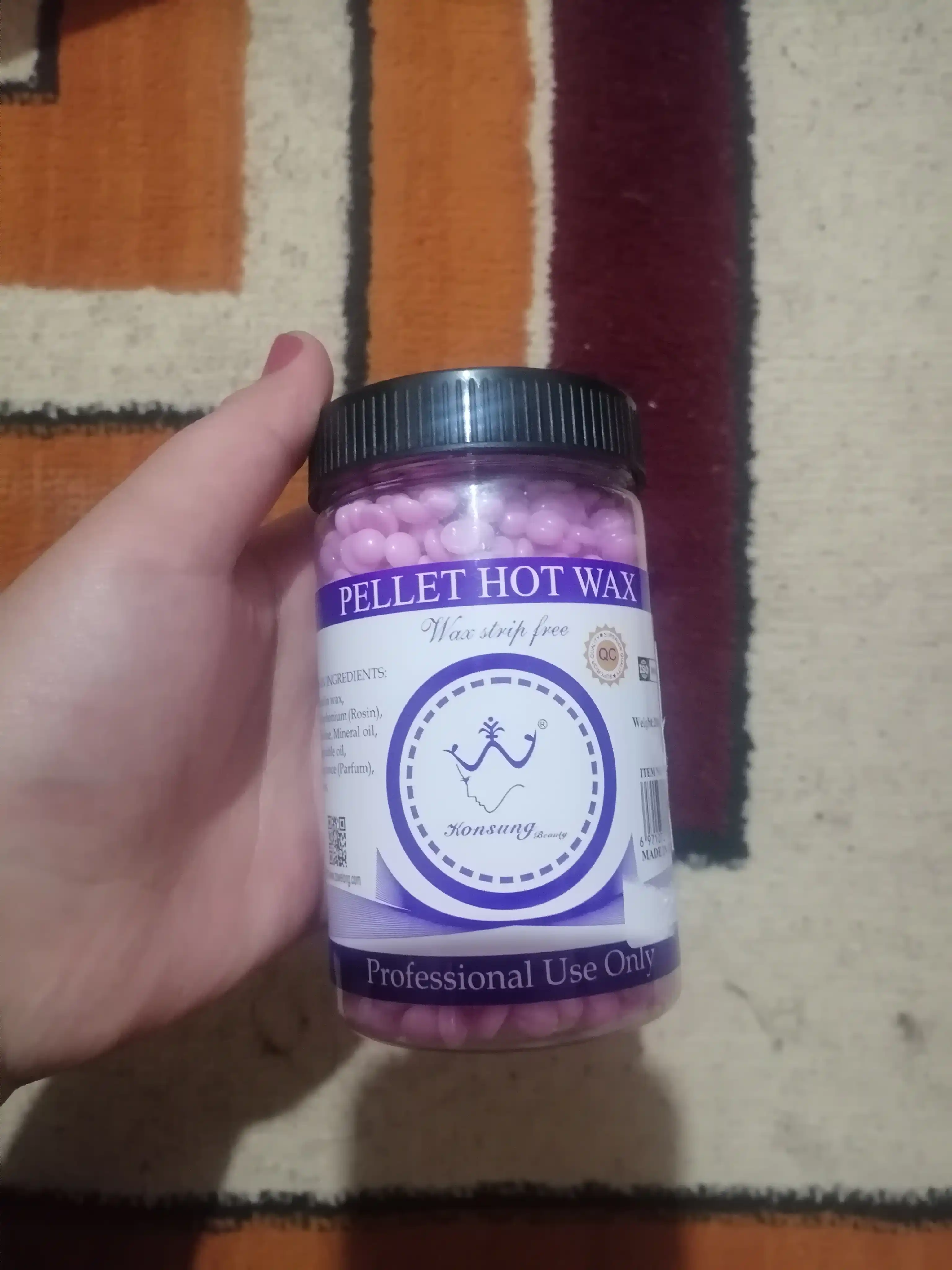 Гранулированный воск для депиляции HOT WAX, 200 g, Professional