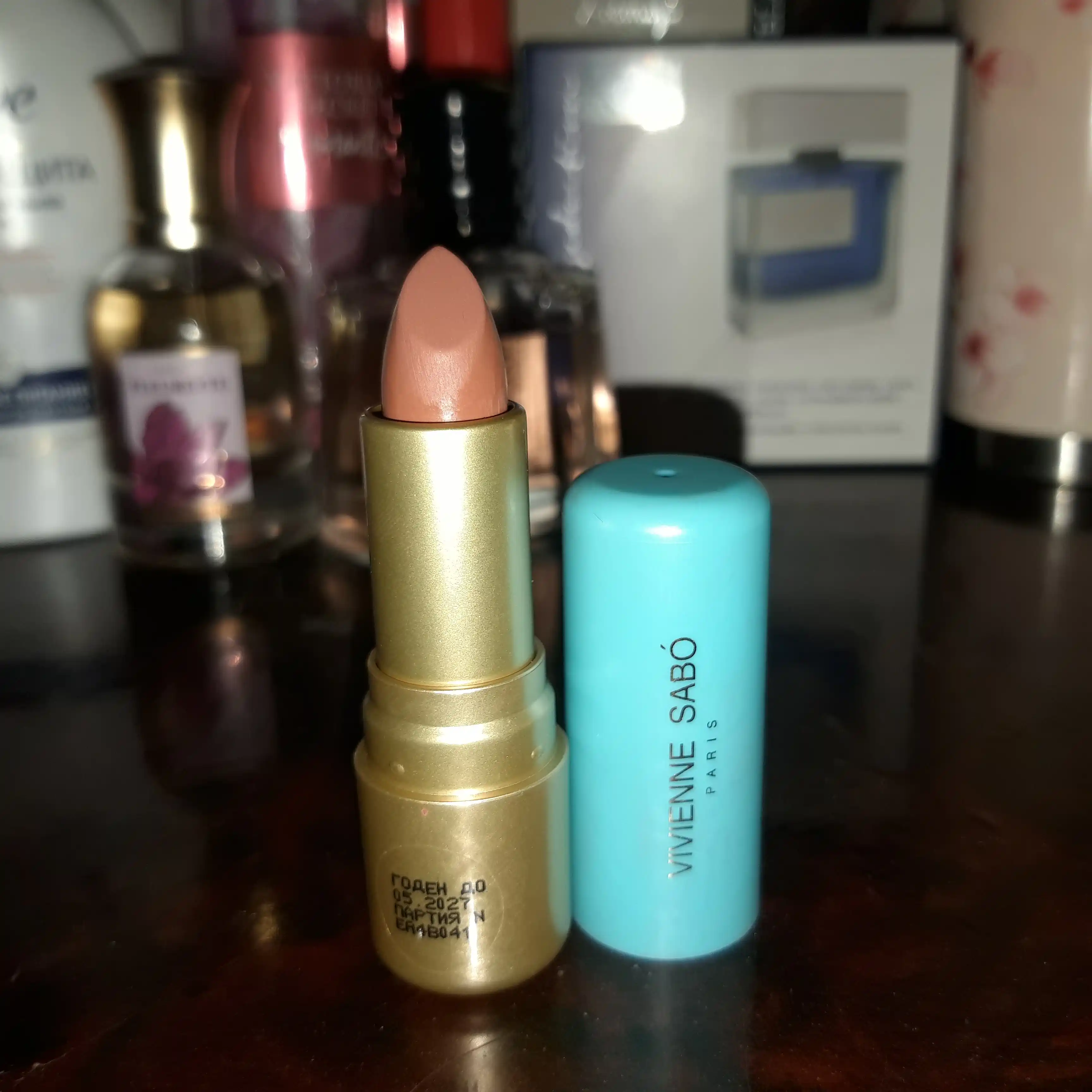 Помада для губ Vivienne Sabo Nude Createur, тон 05 холодный бежевый, 4 гр