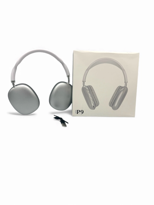 Simsiz Bluetooth quloqchinlar P9, mikrofonli, to'liq o'lchamli - 