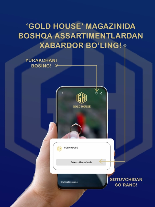 Кольцо GOLD HOUSE D25A, проба 585, трехрядный дизайн и элегантность с кубическим цирконием