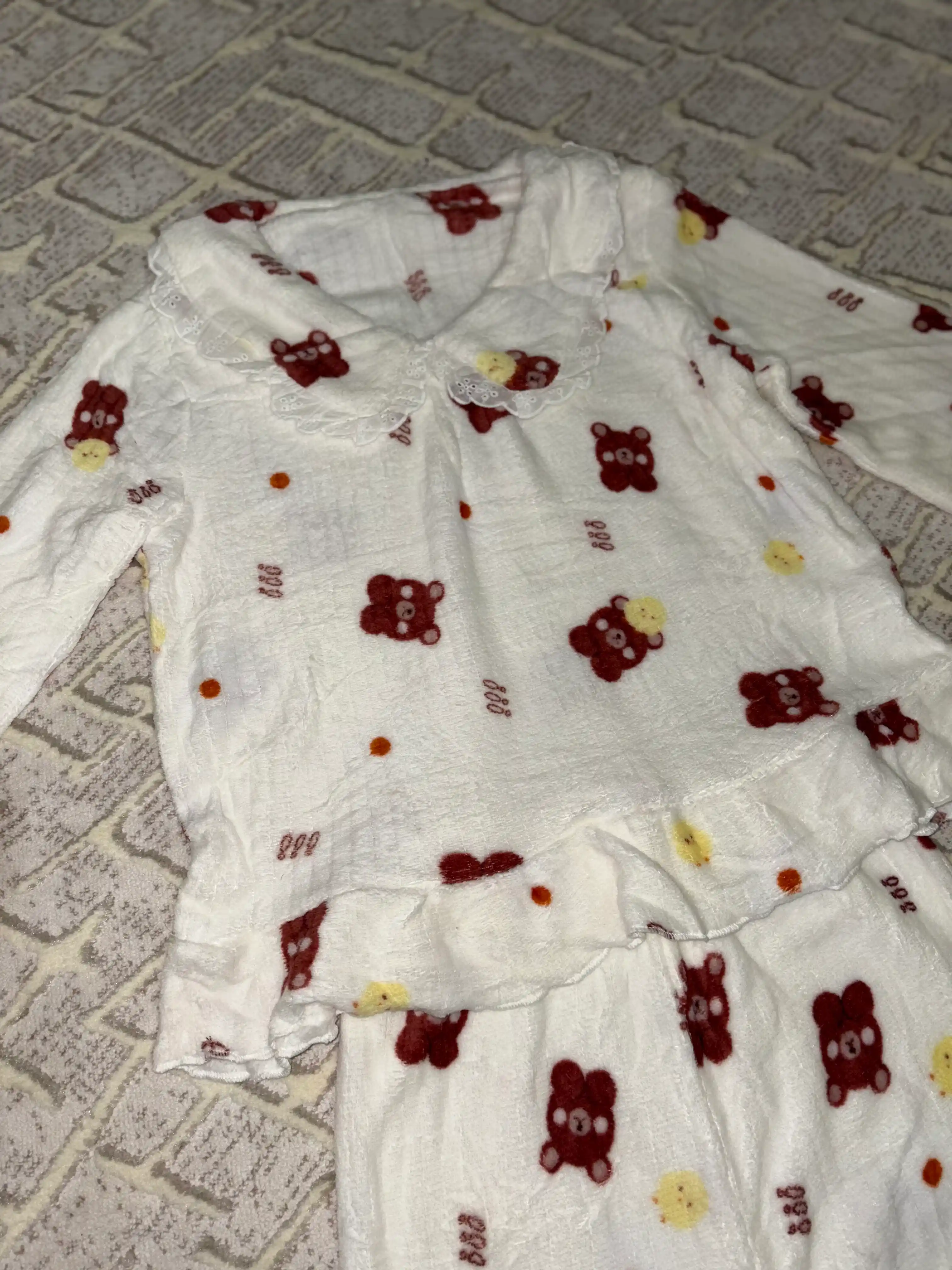 Ayollar va qizlar uchun pijama, uy kiyimi, qishgi pijama dvoyka komplekt