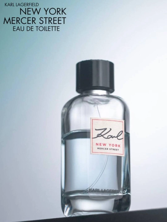 Erkaklar xushbo'ylangan suvi Karl Lagerfield New York Mercer street, 100 ml - 