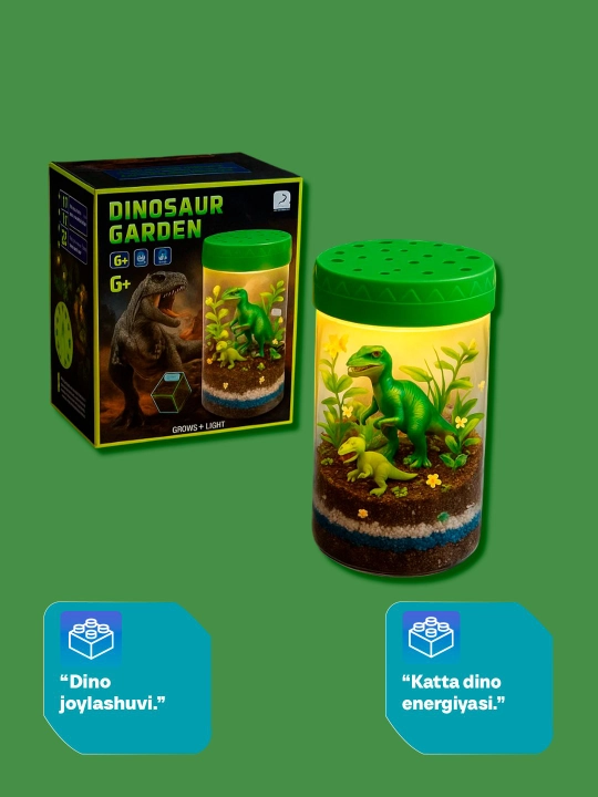 Dinosaur Garden — dinosavrlar bilan mini-bog'cha