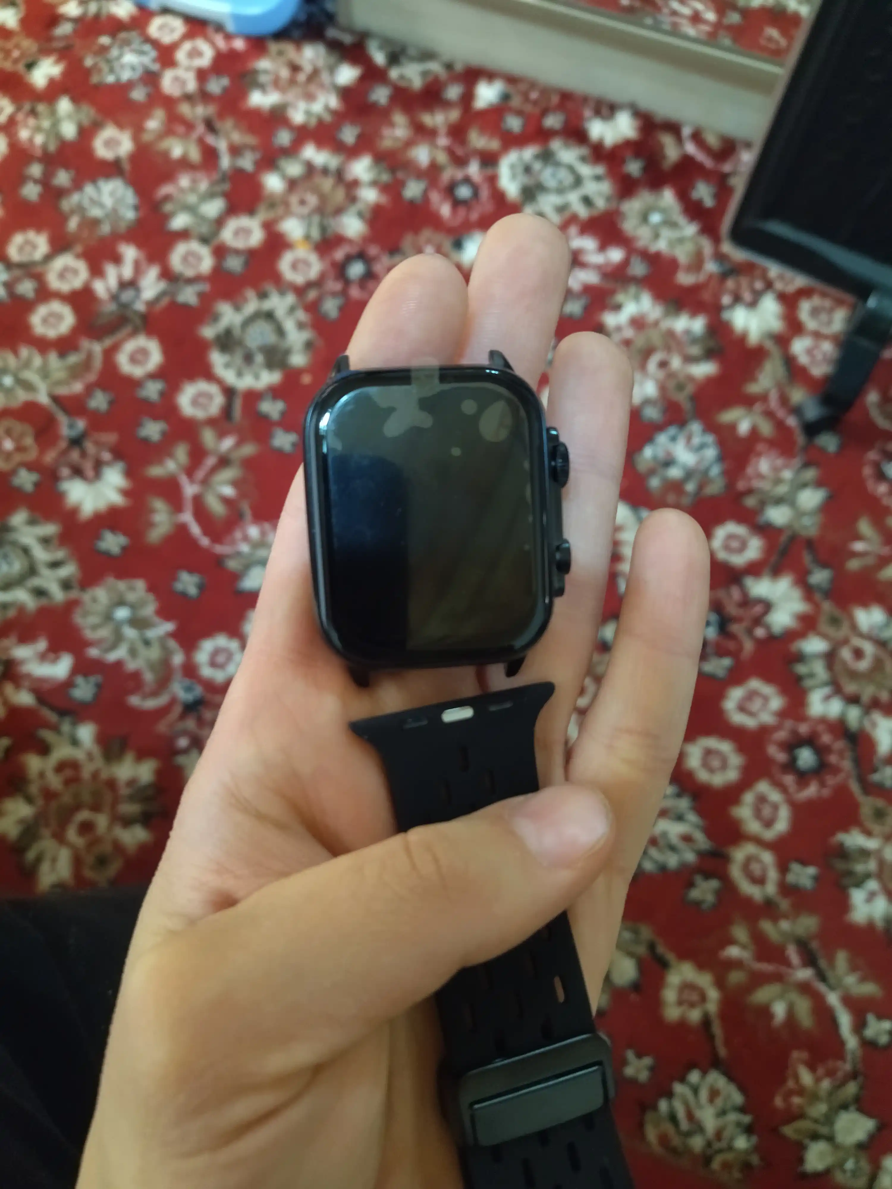 Спортивный силиконовый ремешок, на магнитной основе, для Apple Watch 42, 44, 45, 49 мм