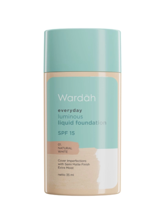 Wardah Halal тональный крем SPF 15 PA++ №01, №02 производство Индонезия - 