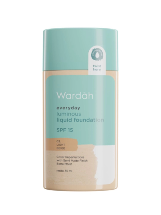 Wardah halol tonalni krem SPF 15, PA++ №01 , 02 Indonesia mahsuloti