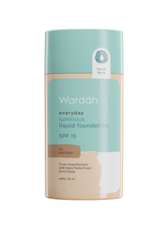 Wardah halol tonalni krem SPF 15, PA++ №01 , 02 Indonesia mahsuloti