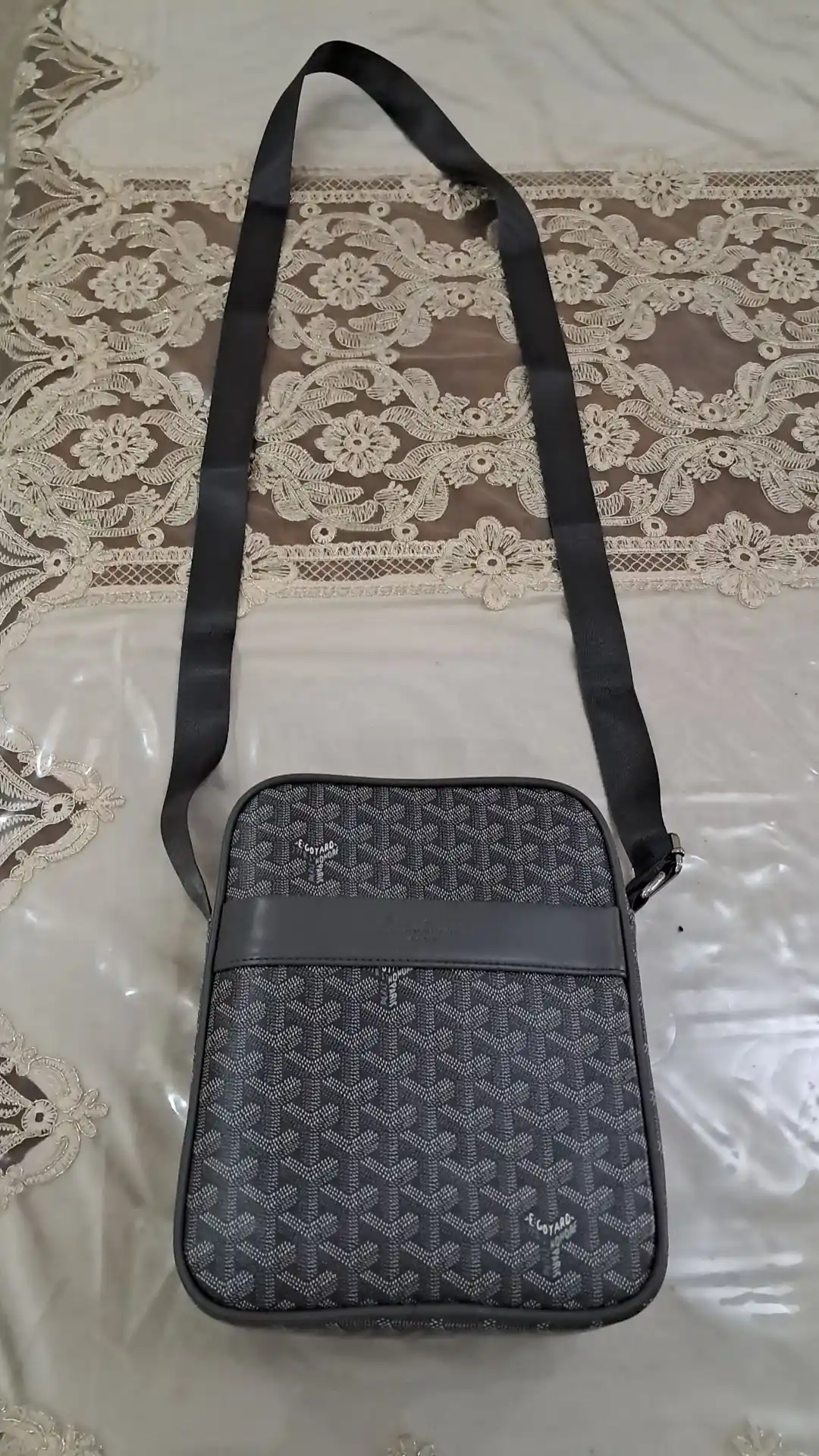 Мужская сумка через плечо, водонепроницаемая, сумка планшет, GOYARD