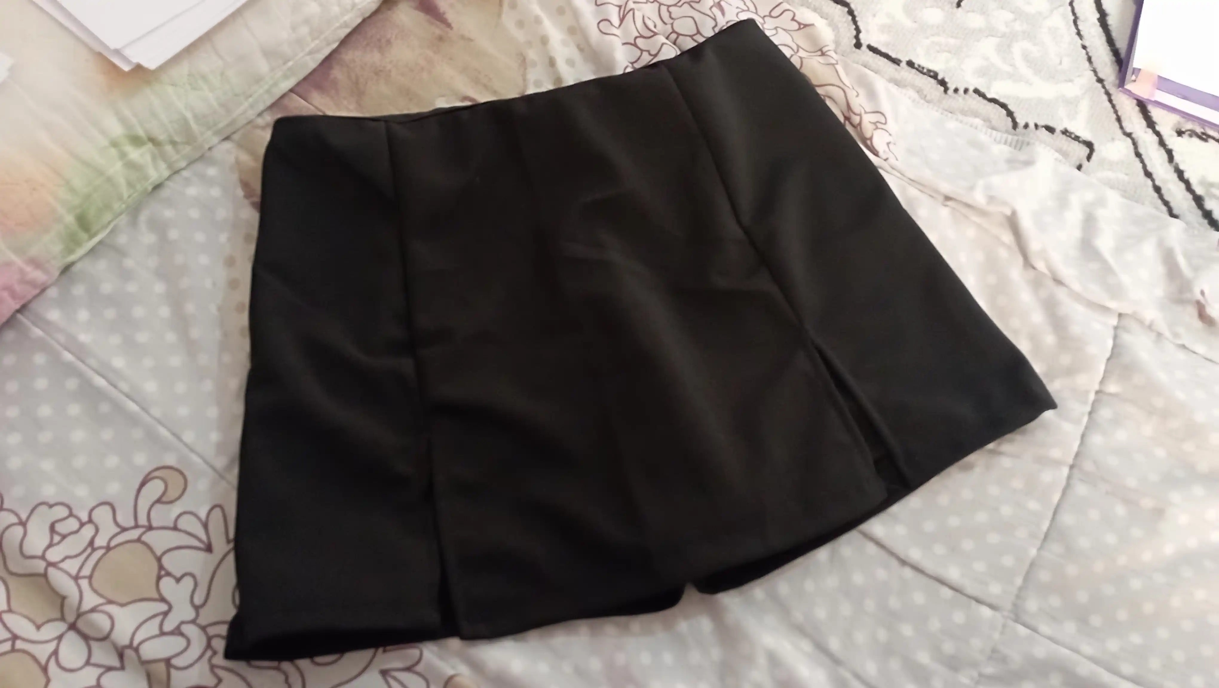 Klassik mini yubka, ayollar yubkasi, maktab yubkasi, kalta, ofis yubkasi, shortikli astar