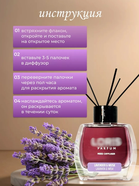 Диффузор для дома и офиса освежители воздуха диффузор с различными ароматами 50 мл