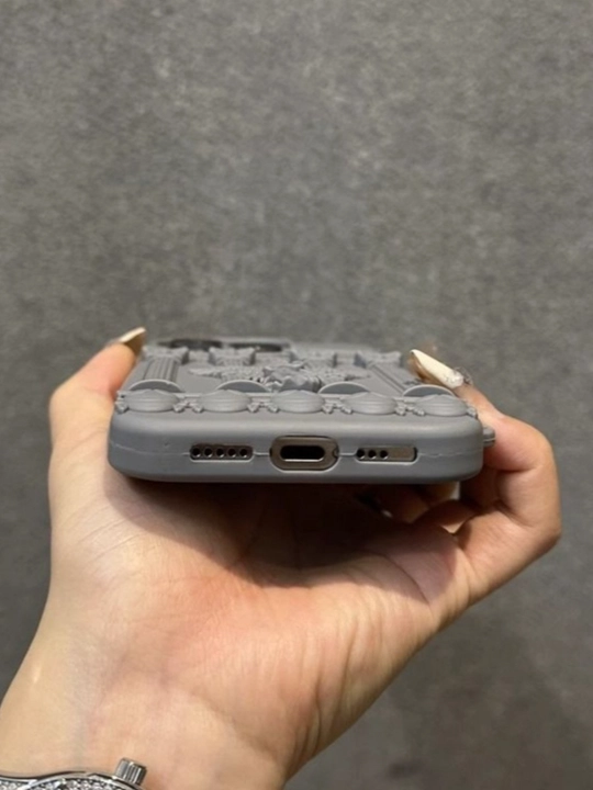 Чехол для iPhone, белый, серый чехол, 13, 14, 15, 16, PRO, PRO MAX