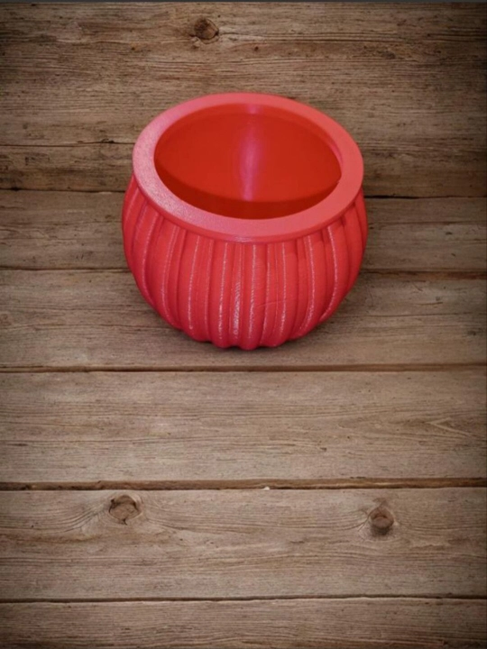 Dizayner kichkina plastik vaza, yangi gullar va quritilgan gullar uchun