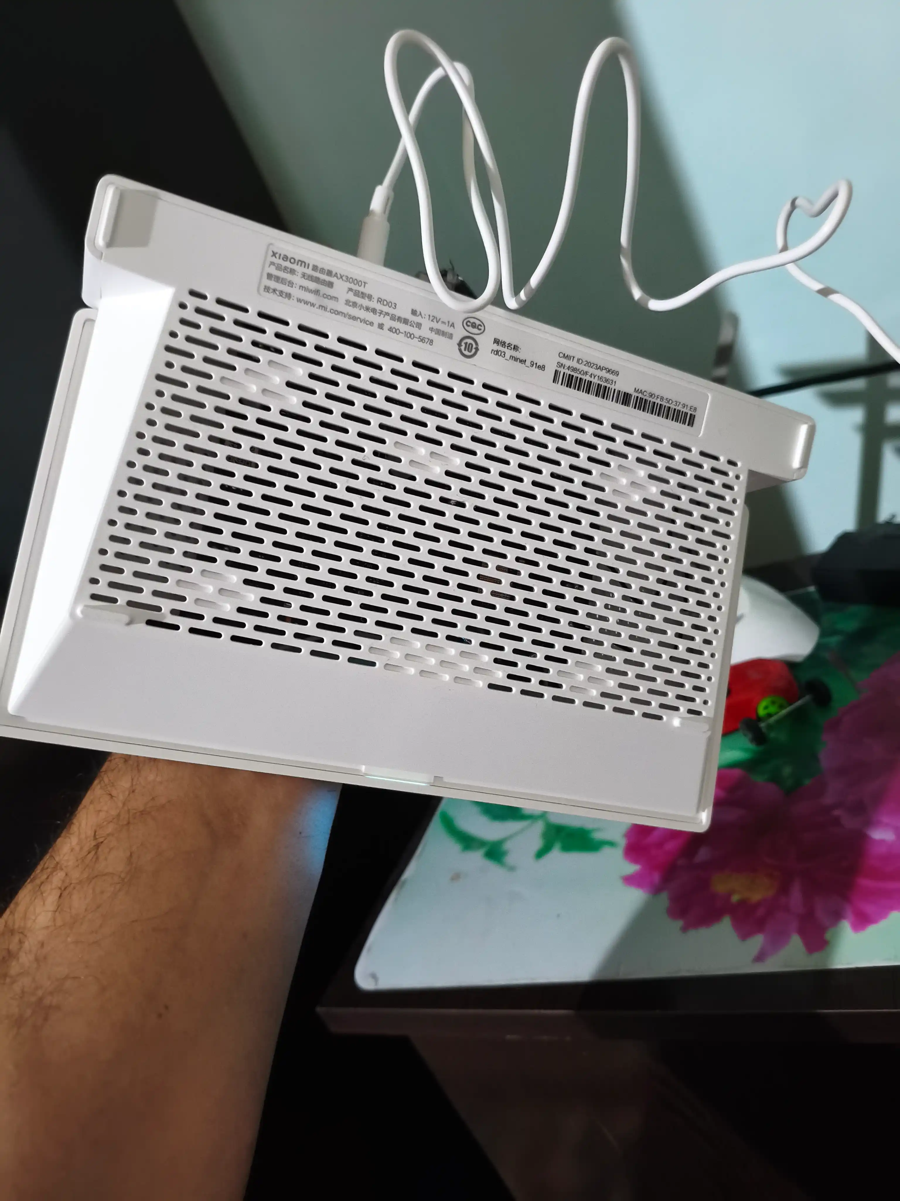 Роутер Xiaomi Wi-Fi AX3000T, двухдиапазонный, для дома и офиса Wi-Fi 6, 3000 Мбит/с, Mesh