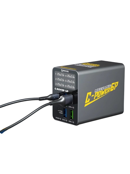 Mechanic C-Power 6C – интеллектуальная зарядная станция с 6 USB портами