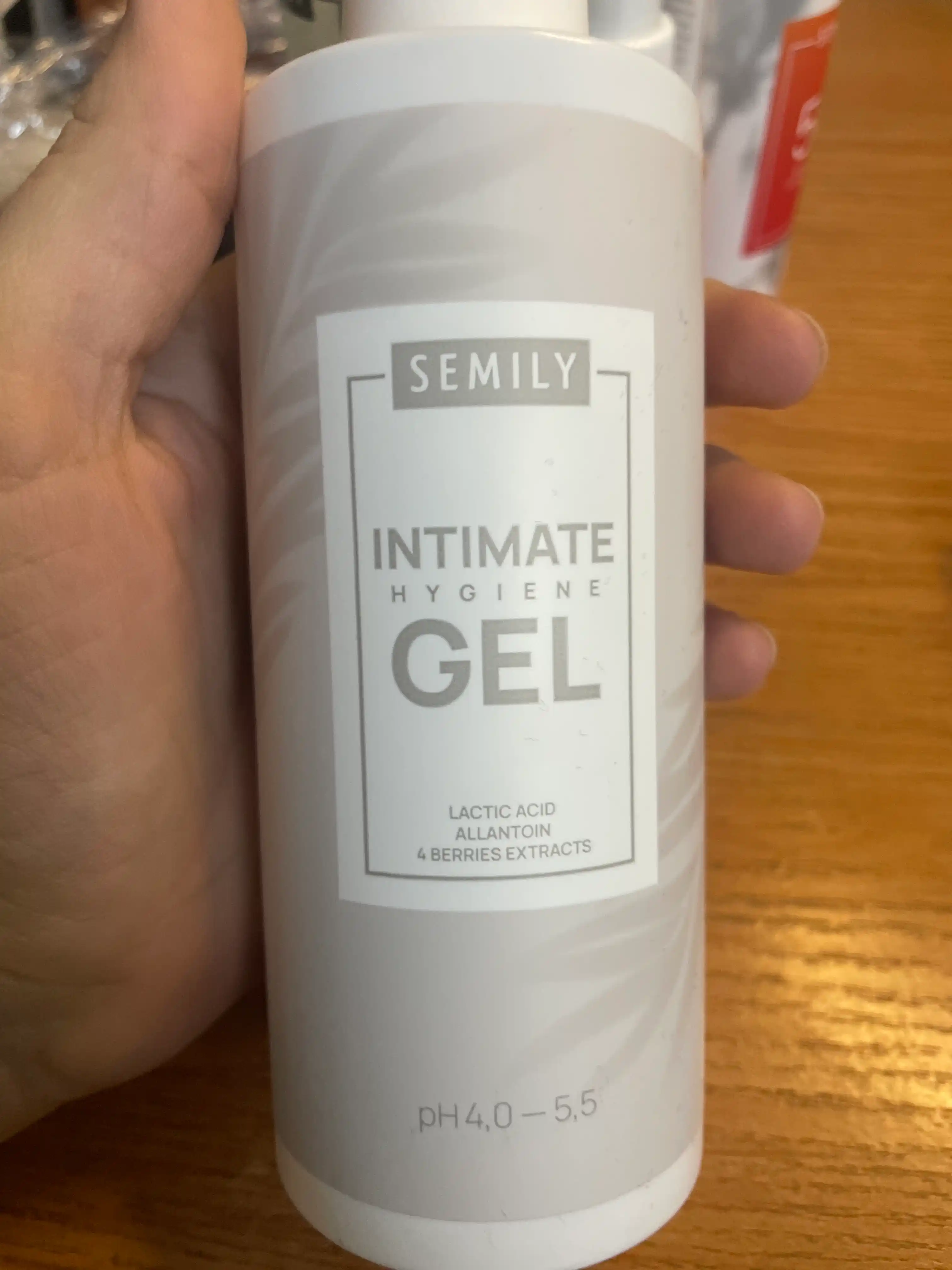 Интимный гель Semily с молочной кислотой, intim gel, 250 мл