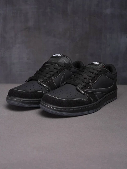 Кроссовки NIKE AIR JORDAN — спортивные, классические, унисекс, 36–47 — 6465989-JORDAN1-ЧЕРН-36