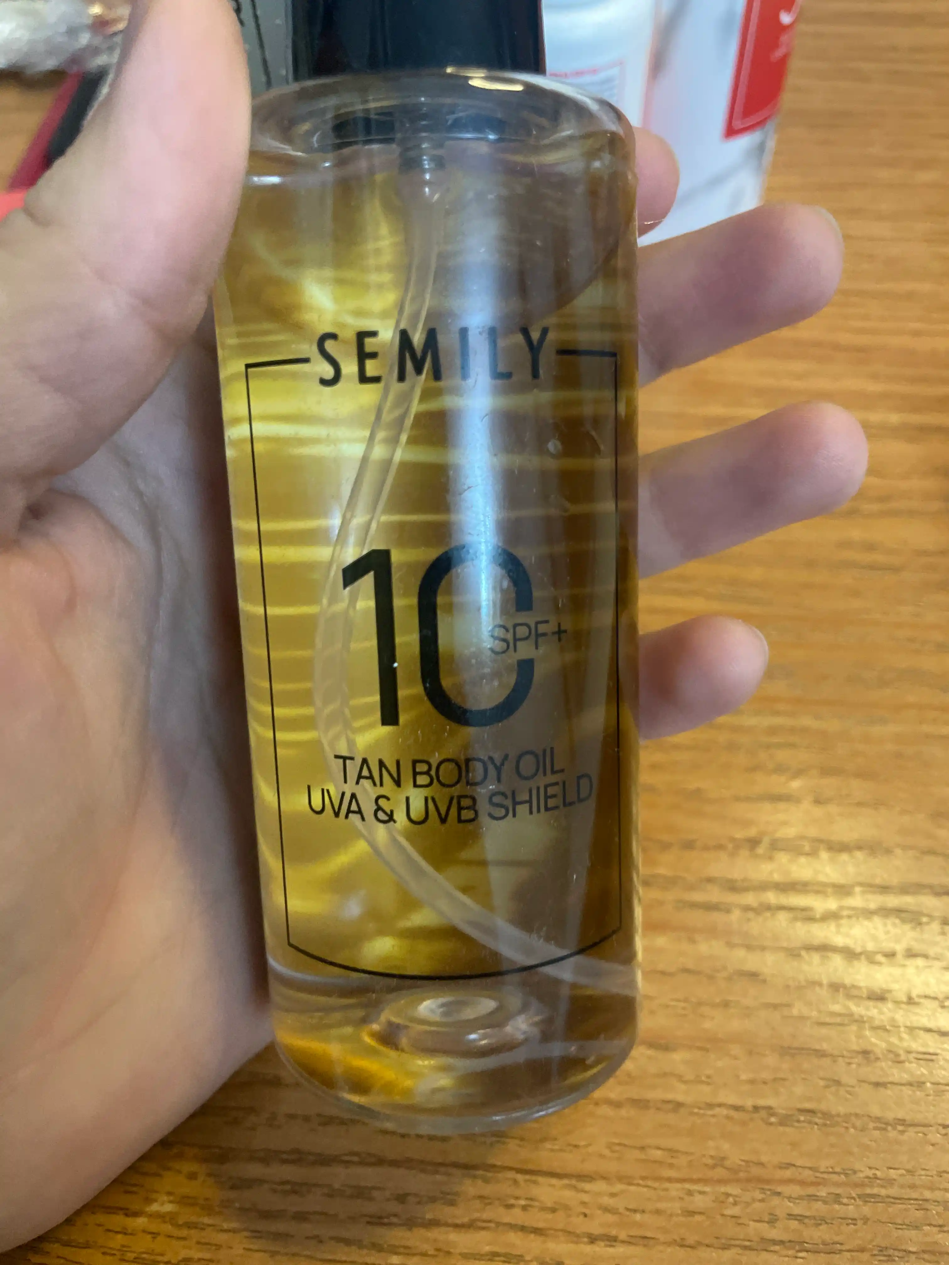Масло для загара с спф SPF 12 водостойкое , SEMILY защита от солнца