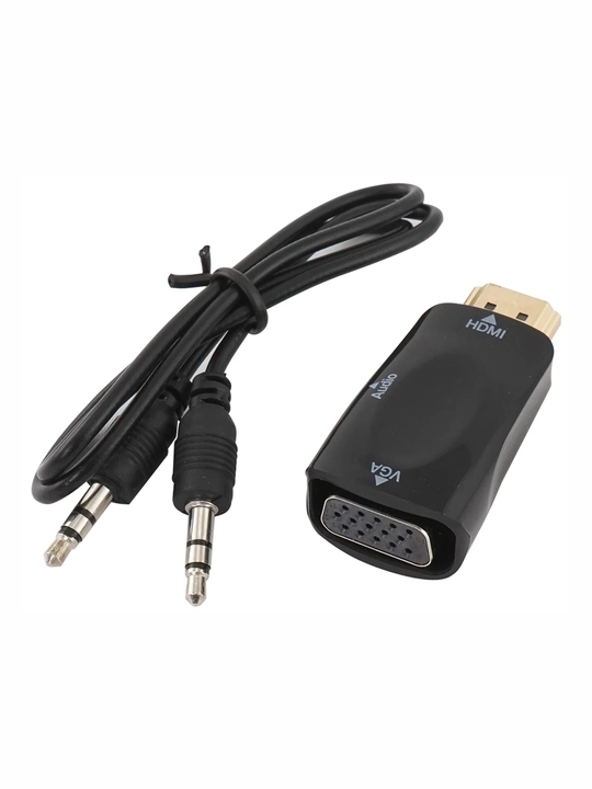 Perexodnik HDMI -> VGA с AUX audio