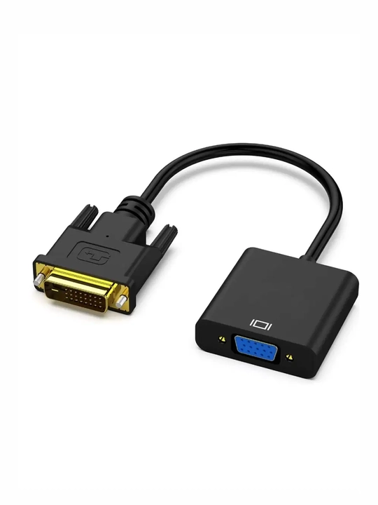 Perexodnik DVI-D -> VGA, IC chip bilan