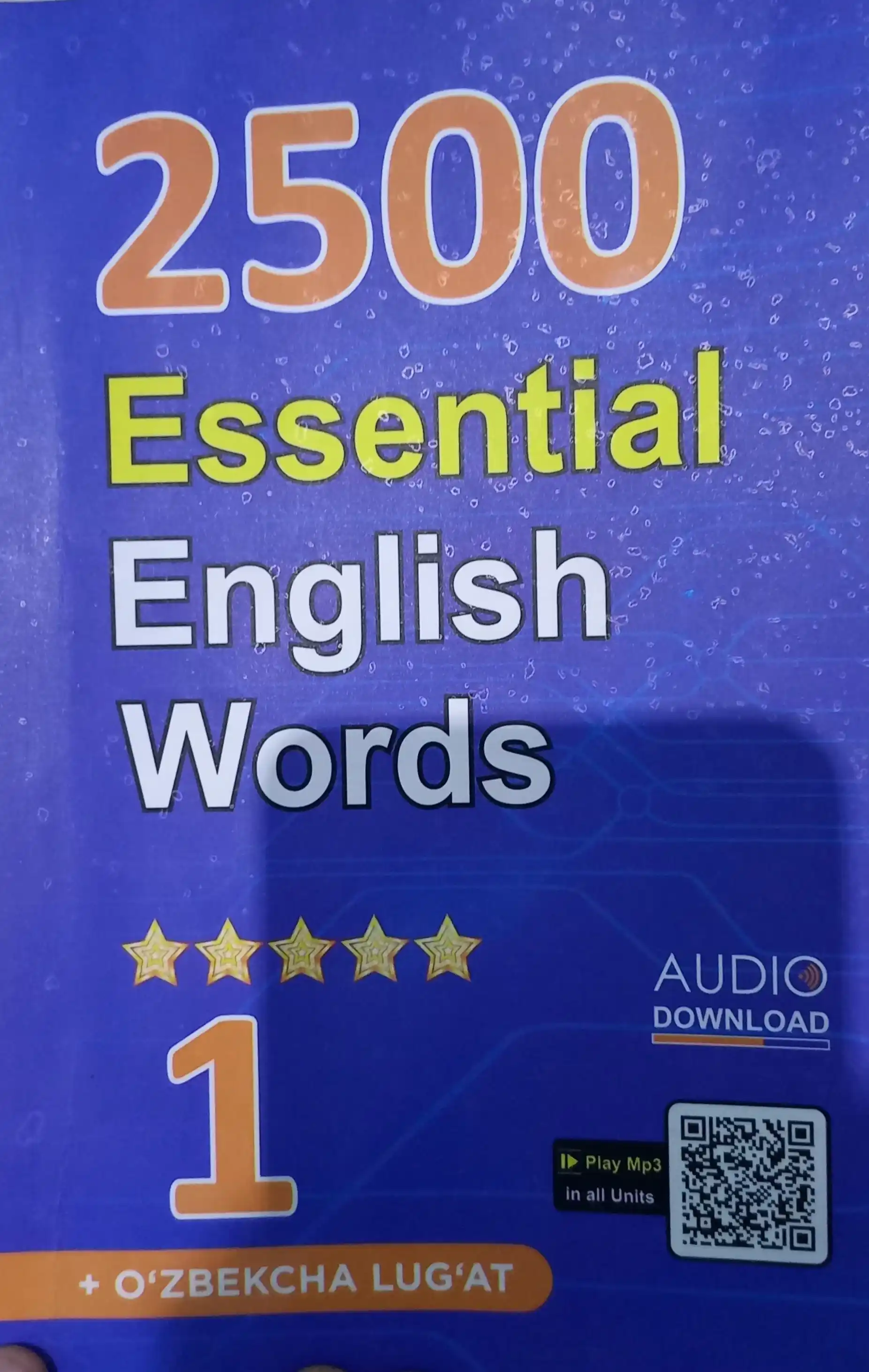 2500 Essential english words 1, 2, 3, 4 uzbek translations