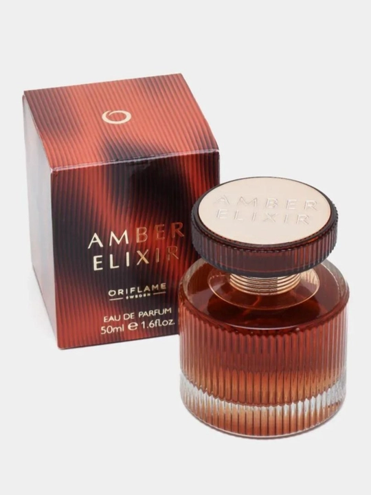 AMBER ELIXIR —Теплый поток таинственного очарования и элегантности, 50 мл парфюмерной воды
