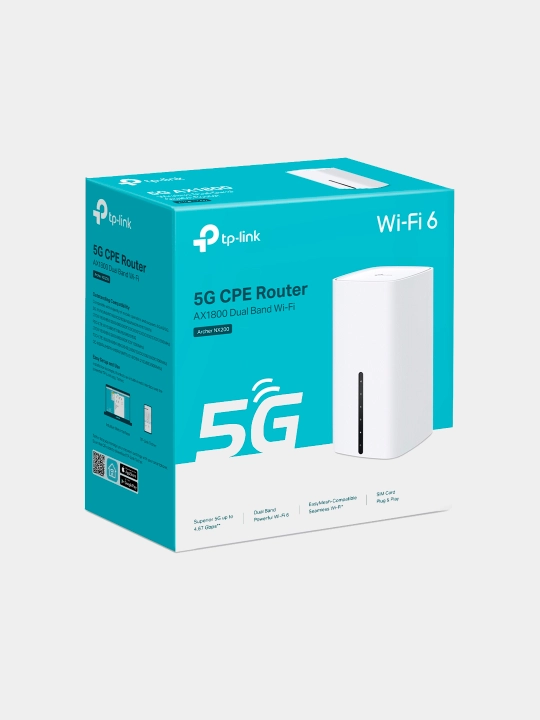 TP-Link Archer NX200 — 5G роутер AX1800 Dual-Band Wi-Fi 6 маршрутизатор - 