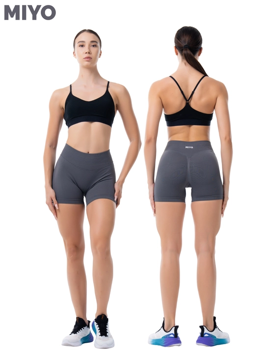MIYO Ayollar sport velosipedka Push Up, yuqori bel - 