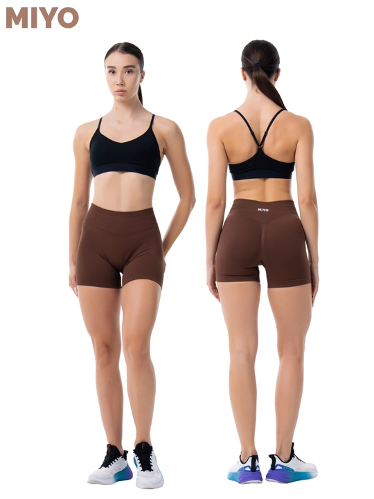 MIYO Ayollar sport velosipedka Push Up, yuqori bel - 