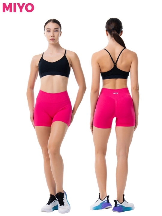 MIYO Ayollar sport velosipedka Push Up, yuqori bel - 