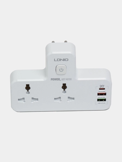 Настенный сетевой фильтр с USB розетками мощностью 2500W - 10 ампер Ldnio SC2311