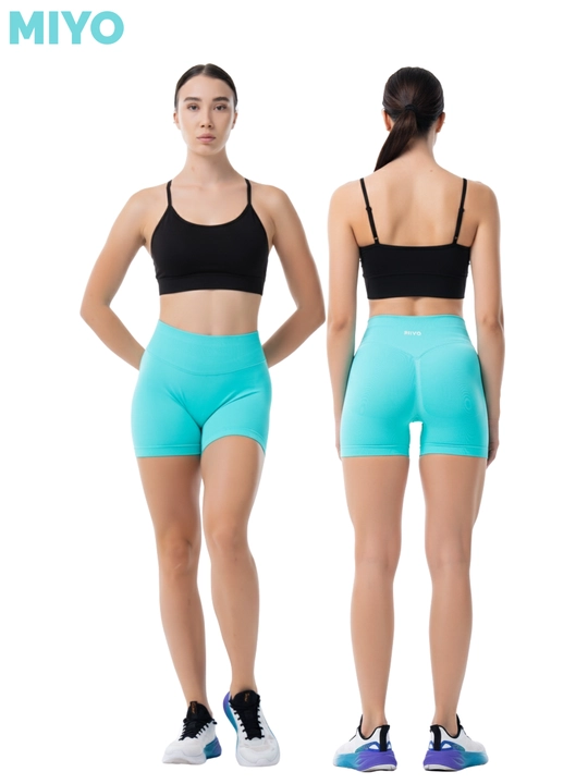 MIYO Ayollar sport velosipedka Push Up, yuqori bel - 