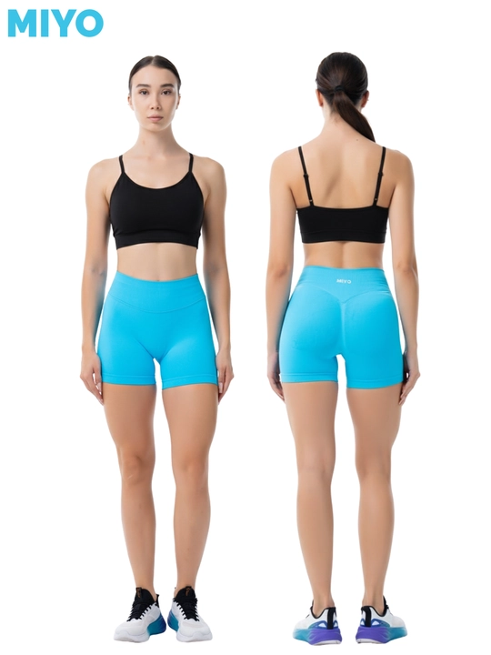 MIYO Ayollar sport velosipedka Push Up, yuqori bel - 