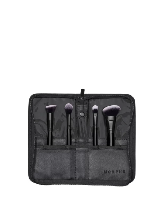 Morphe Perfect Angle 4-Piece Face Brush Collection – набор из 4 кистей для лица - 