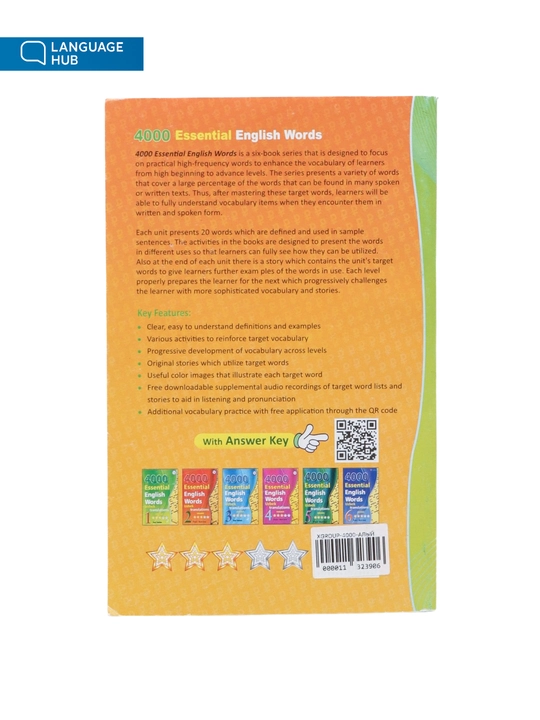 4000 Essential english words 1, 2, 3, 4, 5, 6 Uzbek translations