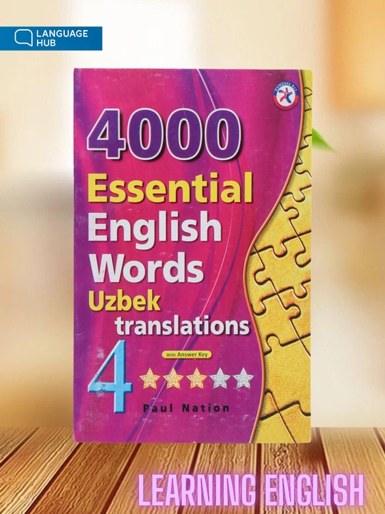 4000 Essential english words 1, 2, 3, 4, 5, 6 Uzbek translations - 
