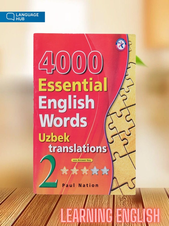 4000 Essential english words 1, 2, 3, 4, 5, 6 Uzbek translations - 