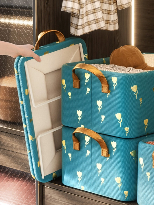 Органайзер для шкафа FORRIS HOME, складной ящик для хранения одежды, кофр 26л