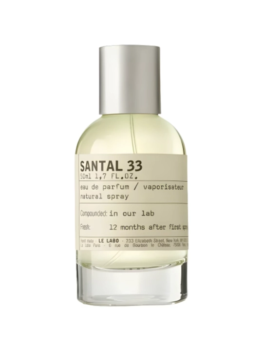 Le Labo Santal 33 — uniseks parfyum suvi, yog‘och va teri notalariga ega - 