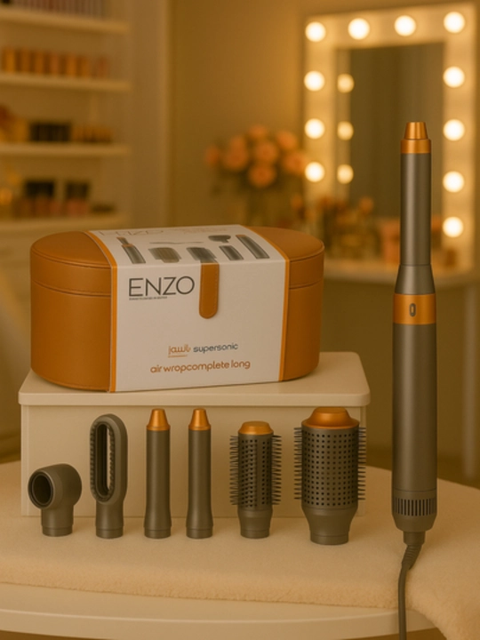 Sochlar parvarishi uchun fen, Enzo Dyson 5 tasi 1 da, sovg'a uchun ajoyib tanlov - 