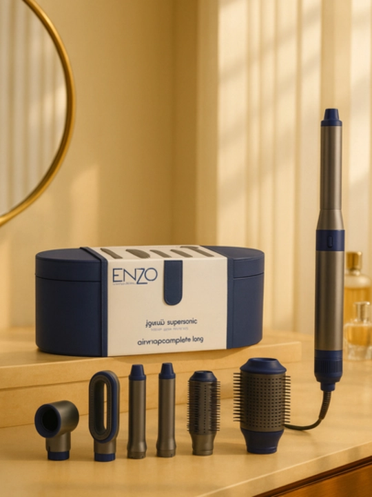 Sochlar parvarishi uchun fen, Enzo Dyson 5 tasi 1 da, sovg'a uchun ajoyib tanlov - 