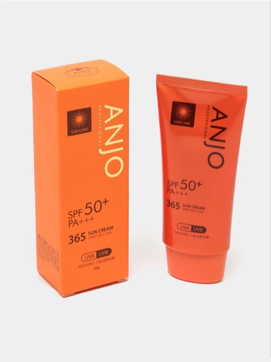 Солнцезащитный крем для лица, 365 Anjo 50+ PA+++, 70 мл